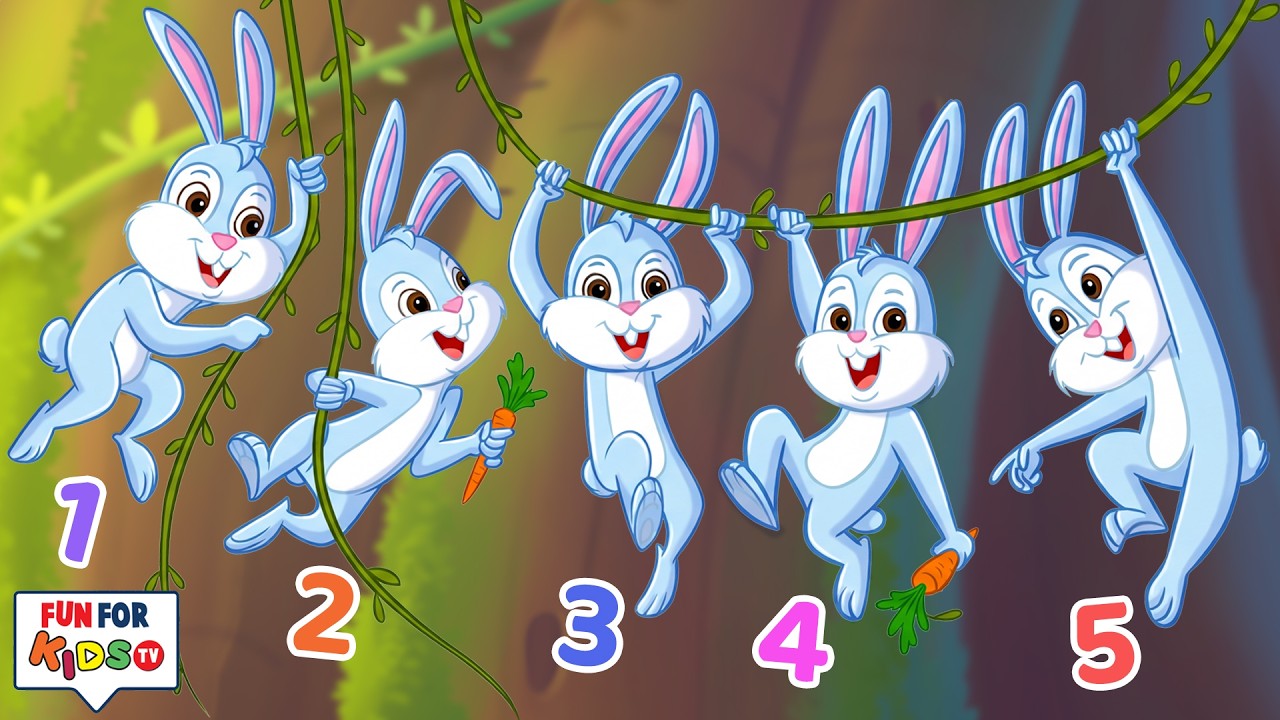 1 2 3 4 5 | Counting Songs | Learn To Count | Number Songs | Fun For Kids TV