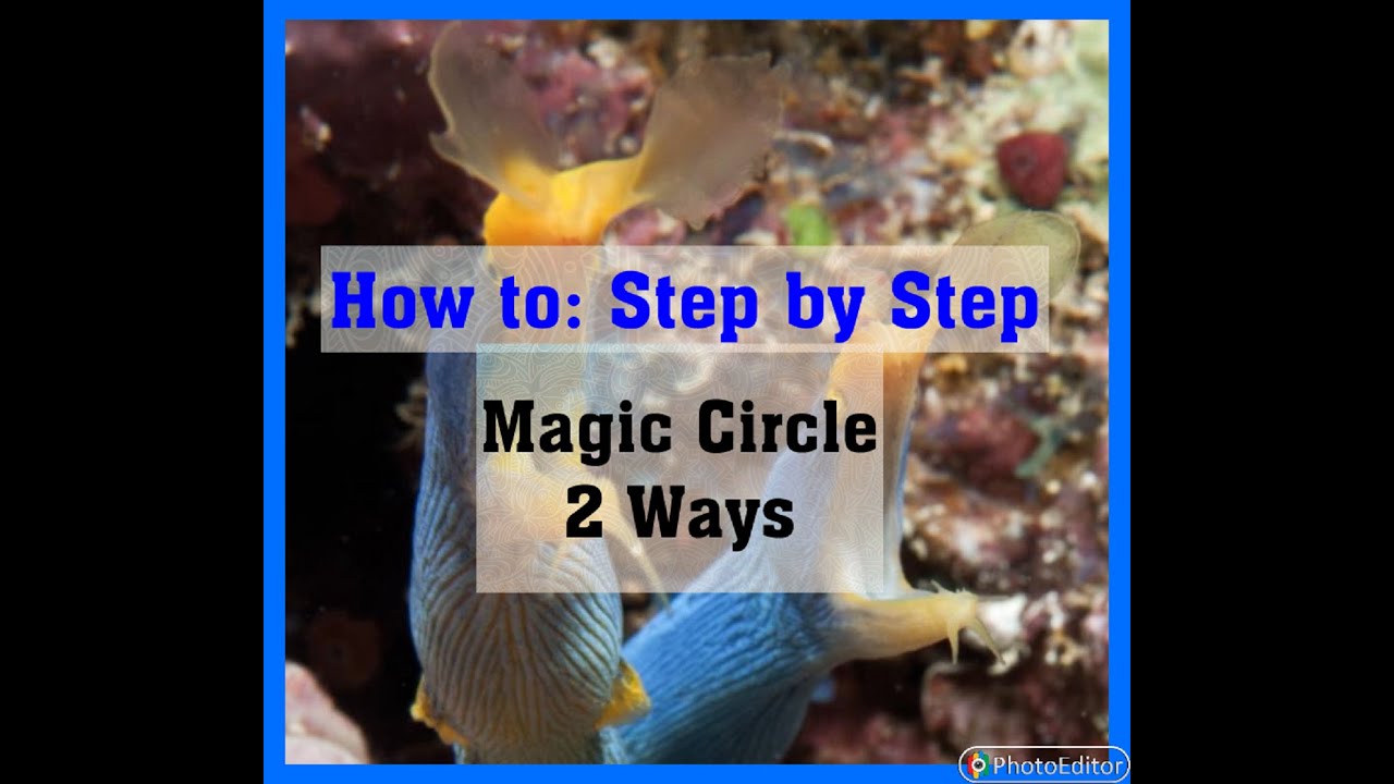 Easy Beginners  Way on How to Create - Crochet A Magic Circle Magic Ring 2 Ways #crochet