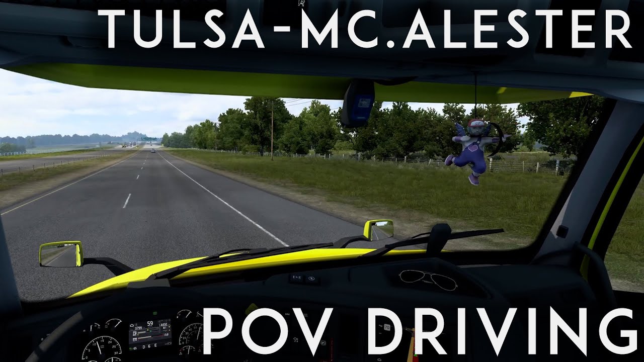 POV DRIVING in ATS 1.48//Tulsa - Mc.Alester