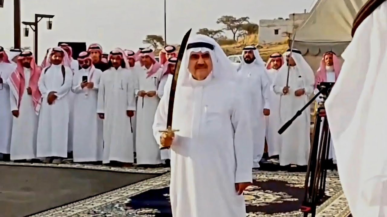 ضيافة شيخ شمل قبائل بلّسمر الدكتور/ سعيد بن طراد آل جرمان الأسمري لقبائل المضفاة: