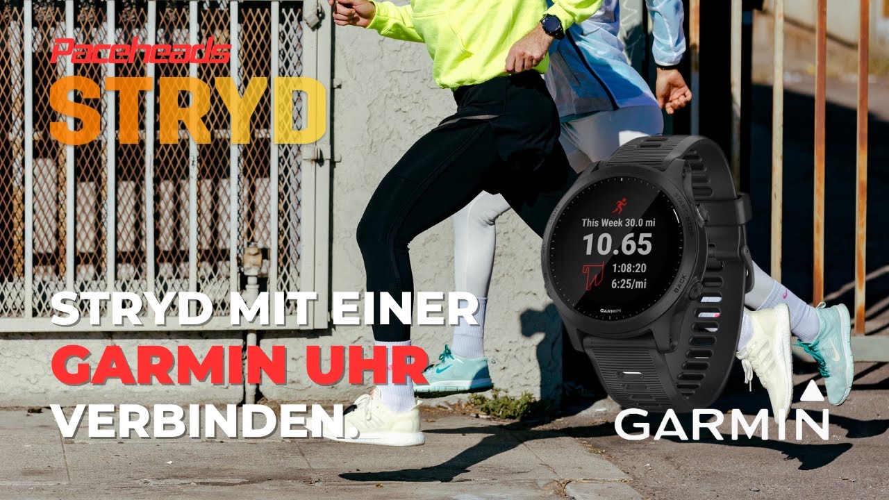 Stryd mit einer Garmin Uhr verbinden (Deutsch) - Paceheads - Stryd Powermeter