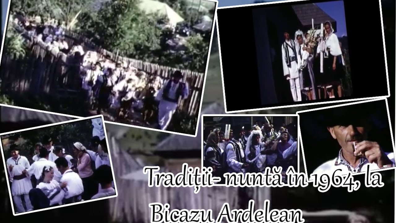 Tradiții- nuntă în 1964, la Bicazu Ardelean