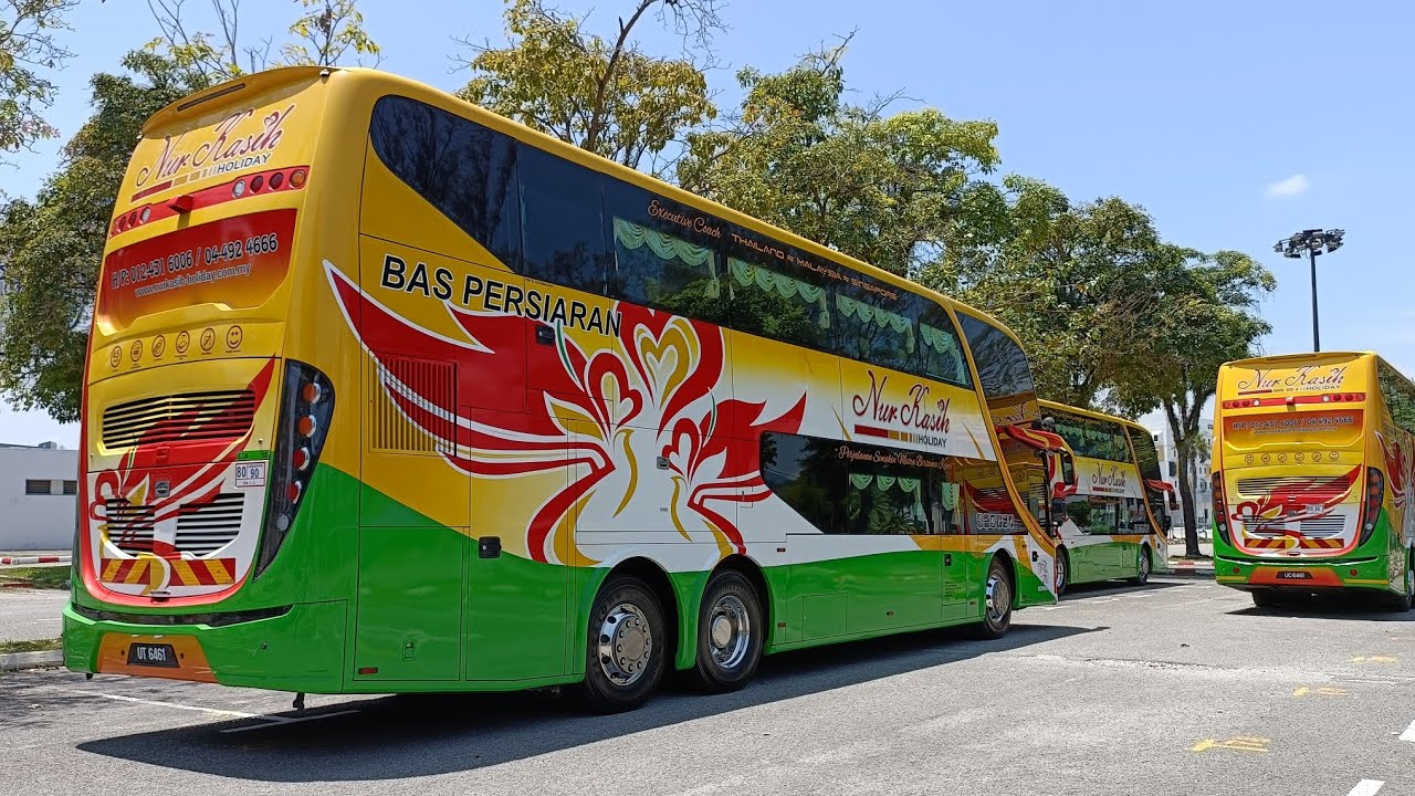 REVIEW PENUH BAS DUA TINGKAT NUR KASIH HOLIDAY  #SKSBUS #SCANIA