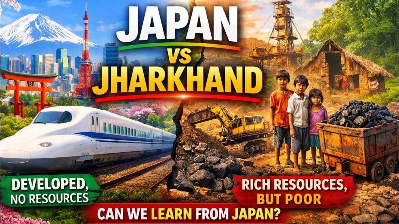 खदानें या दिमाग? Real Wealth: Mines or Minds? | India vs Japan Model#mines#minds#poor#developed#jhr