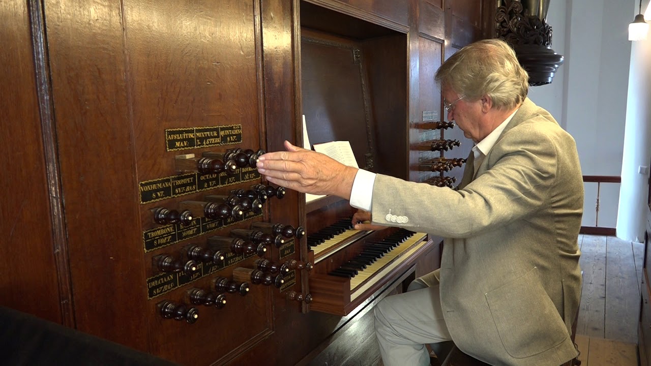 Kees van Eersel improviseert  PSALM 75 op uitnodiging van W v Twillert  Lohman-orgel Farmsum