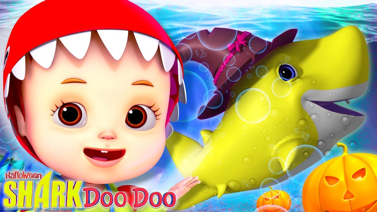 Halloween Shark Song | Baby Shark Dance | More Nursery Rhymes & Kids Songs | Children's Videos