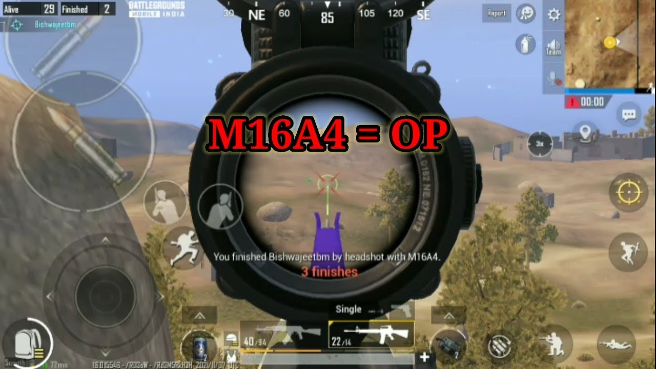 M16A4 is Devil💀😱| Loot Master Amit | #bgmigameplay #gstgaming