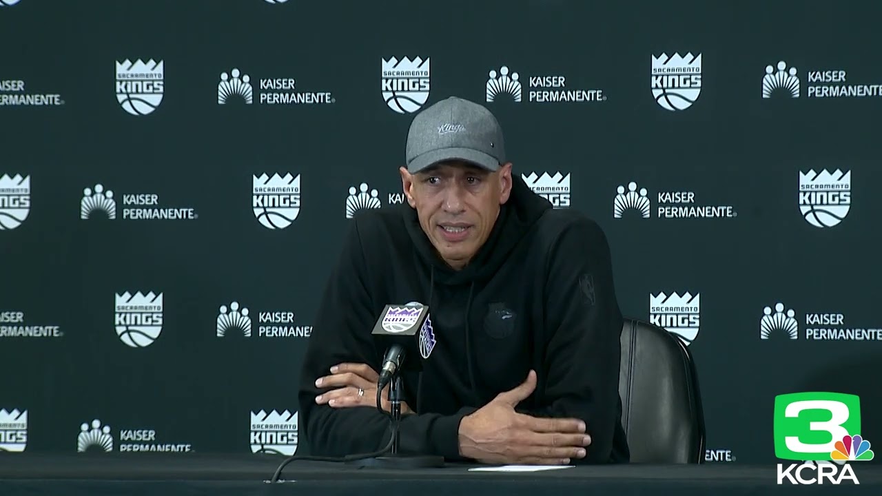 Sacramento Kings head coach Doug Christie delivers a message to 'haters' and doubters of his team
