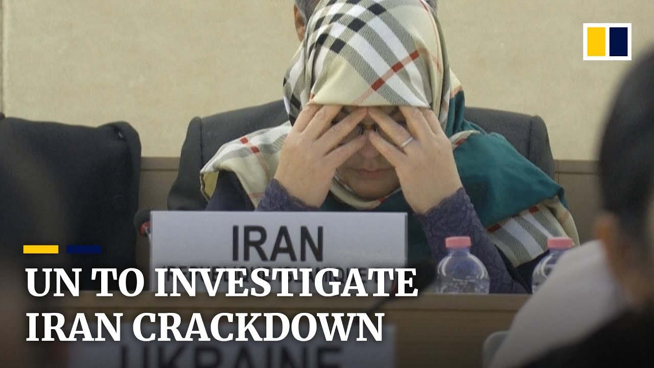 UN human rights body to investigate Iran&rsquo;s deadly crackdown on anti-government protesters