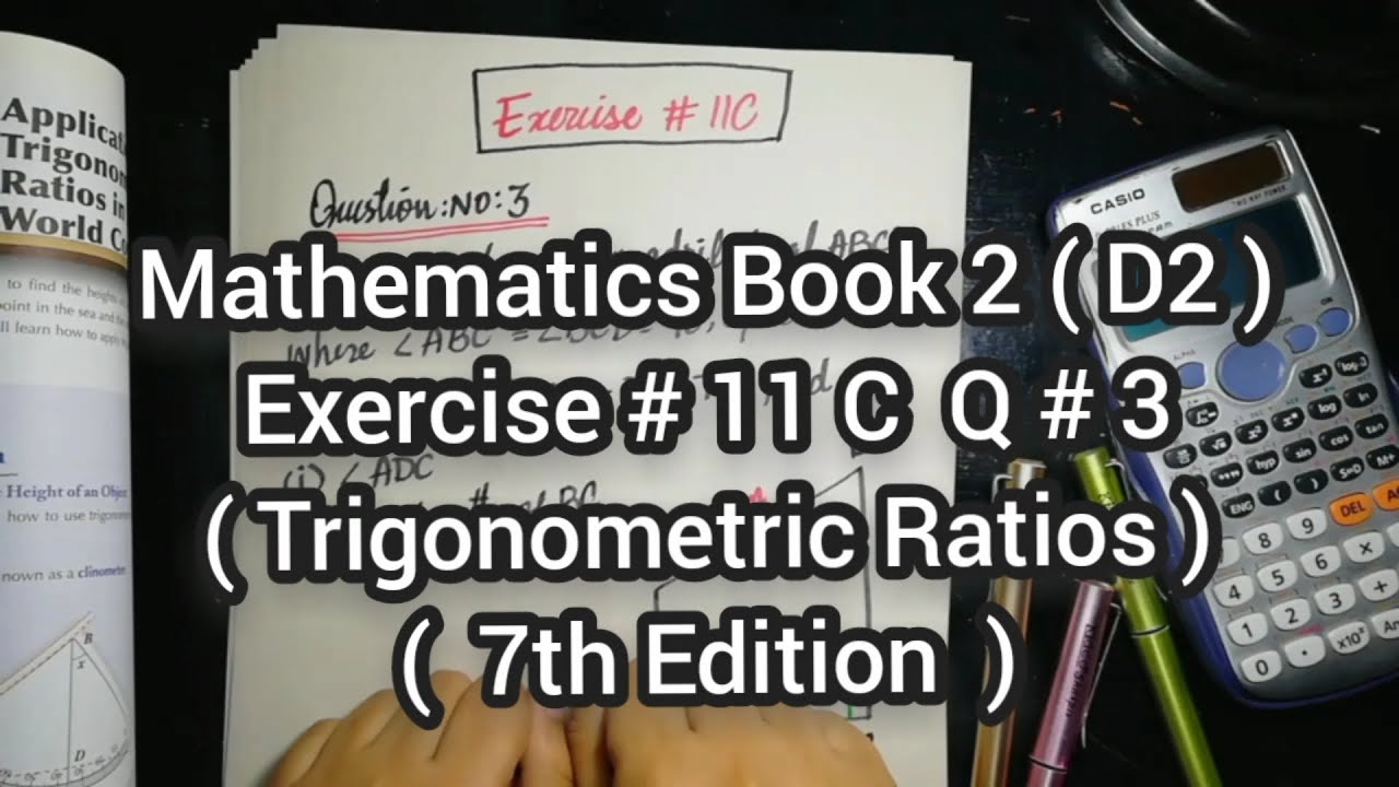 Mathematics Book 2 (D2) |  7th Edition | Exercise # 11 C | Q # 3| Ifra Syed | in Urdu\Hindi