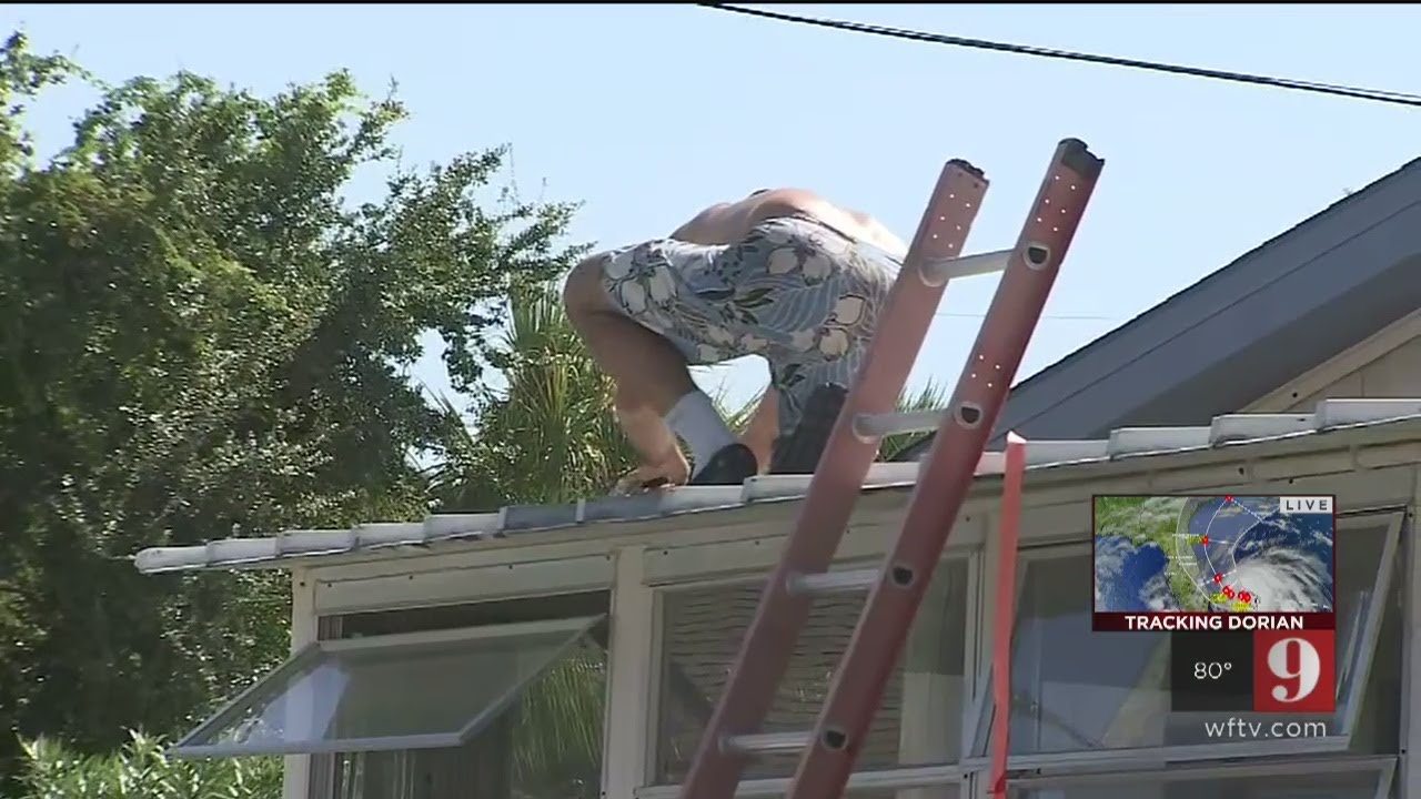 Video: Brevard County residents secure homes before Hurricane Dorian's arrival