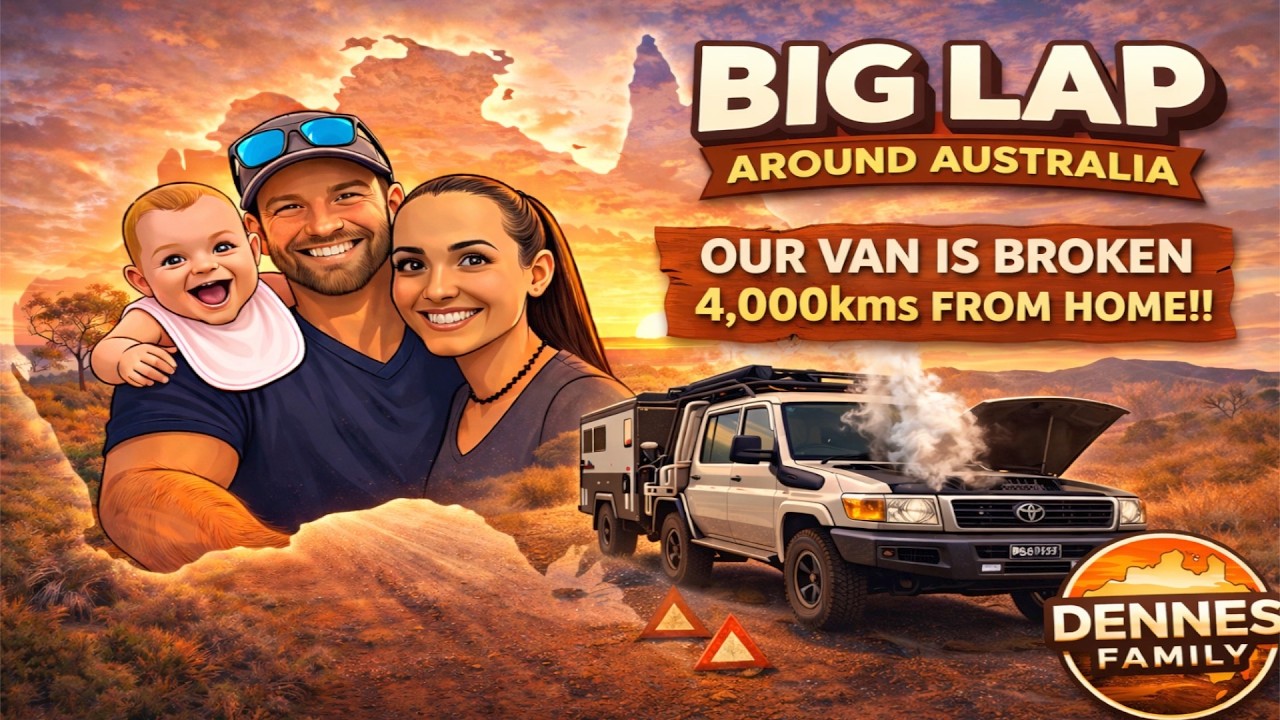 Our Caravan Suspension Failed… 4,000kms From Home!
