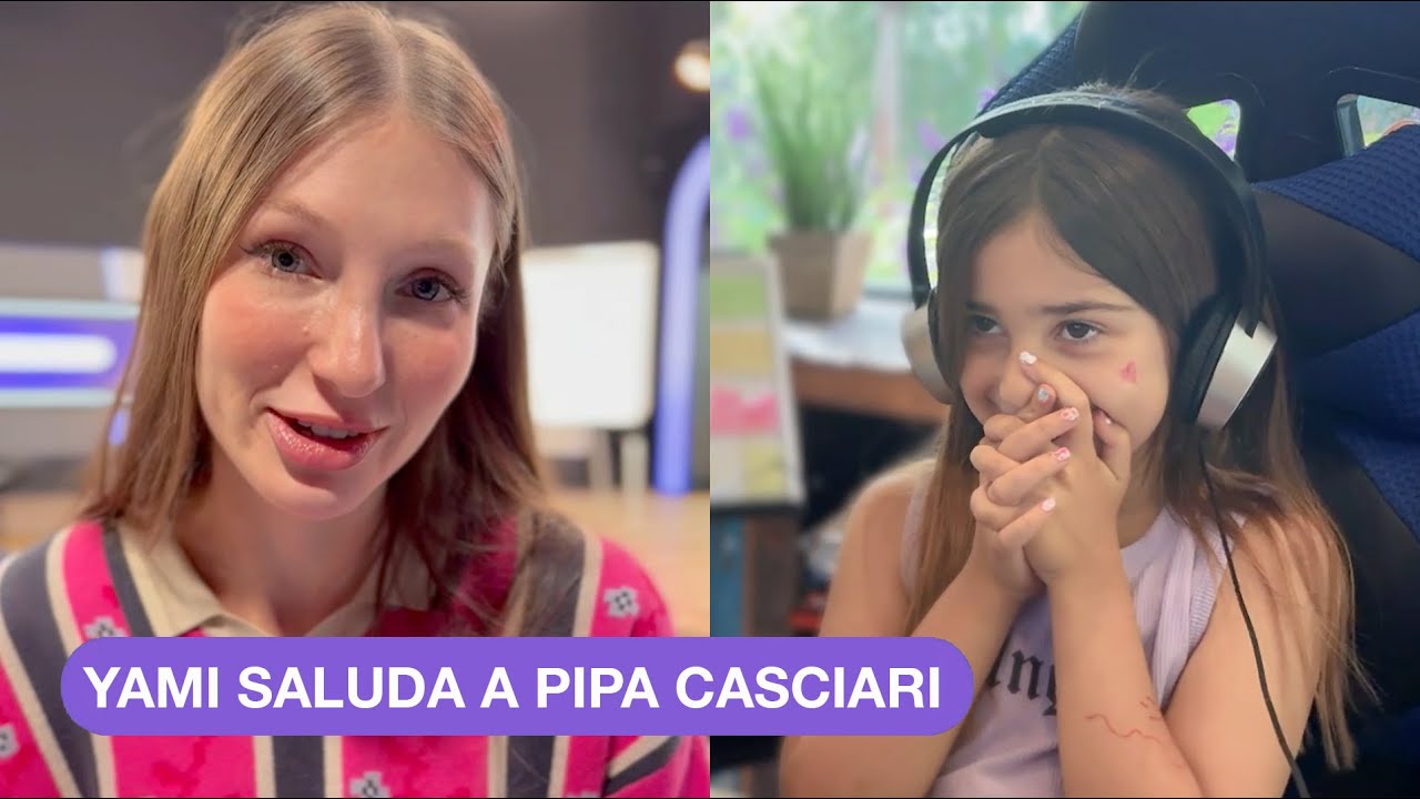 Yami Safdie saluda a Pipa por sorpresa (Video Reacción)