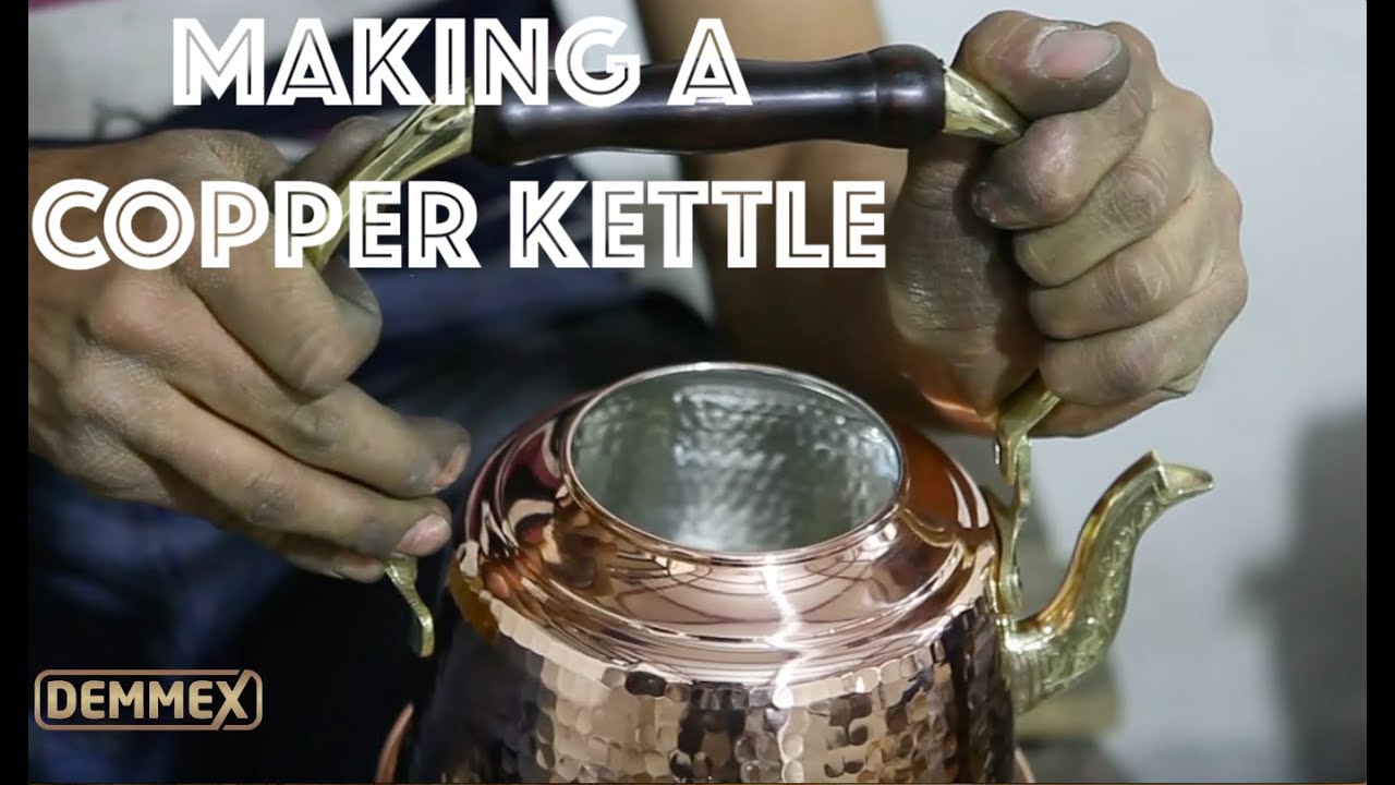 How DEMMEX Copper Teapot is Made & Cleaning Before First Use