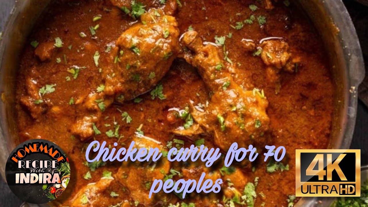 CHICKEN CURRY FOR 70 PERSON | 12 KG CHICKEN | 12/10/2023 | #72ndvideo #chickencurry #chickens