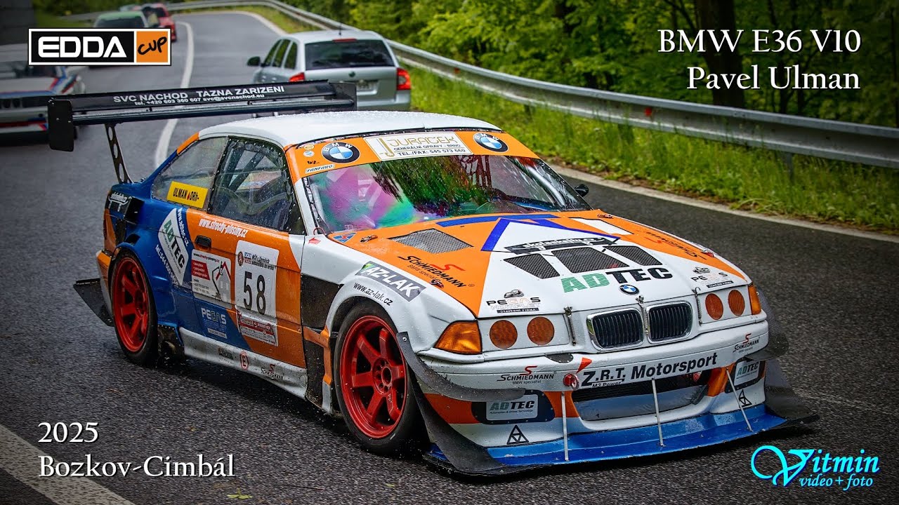 BMW E36 V10 - Pavel Ulman - Bozkov-Cimbál 2025 - EDDA CUP - 1st place