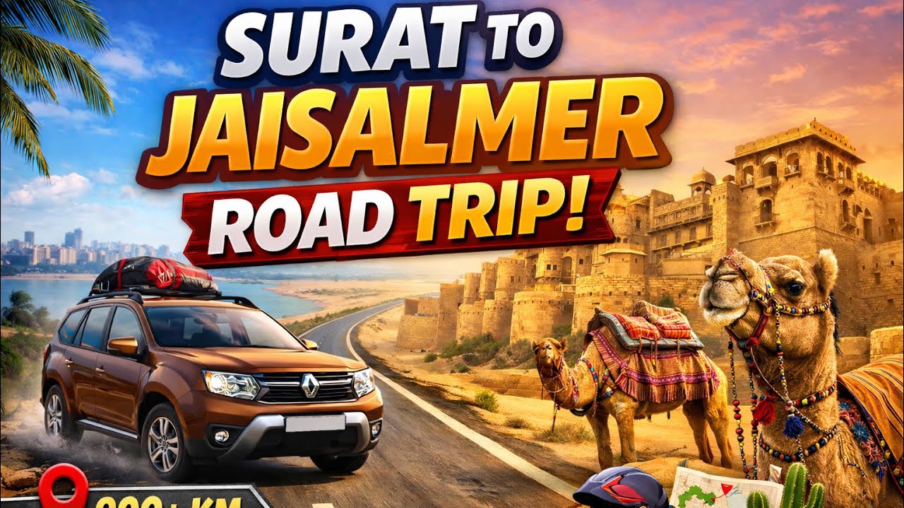 I Drove from Surat to Jaisalmer in 2026 and Here's What Happened