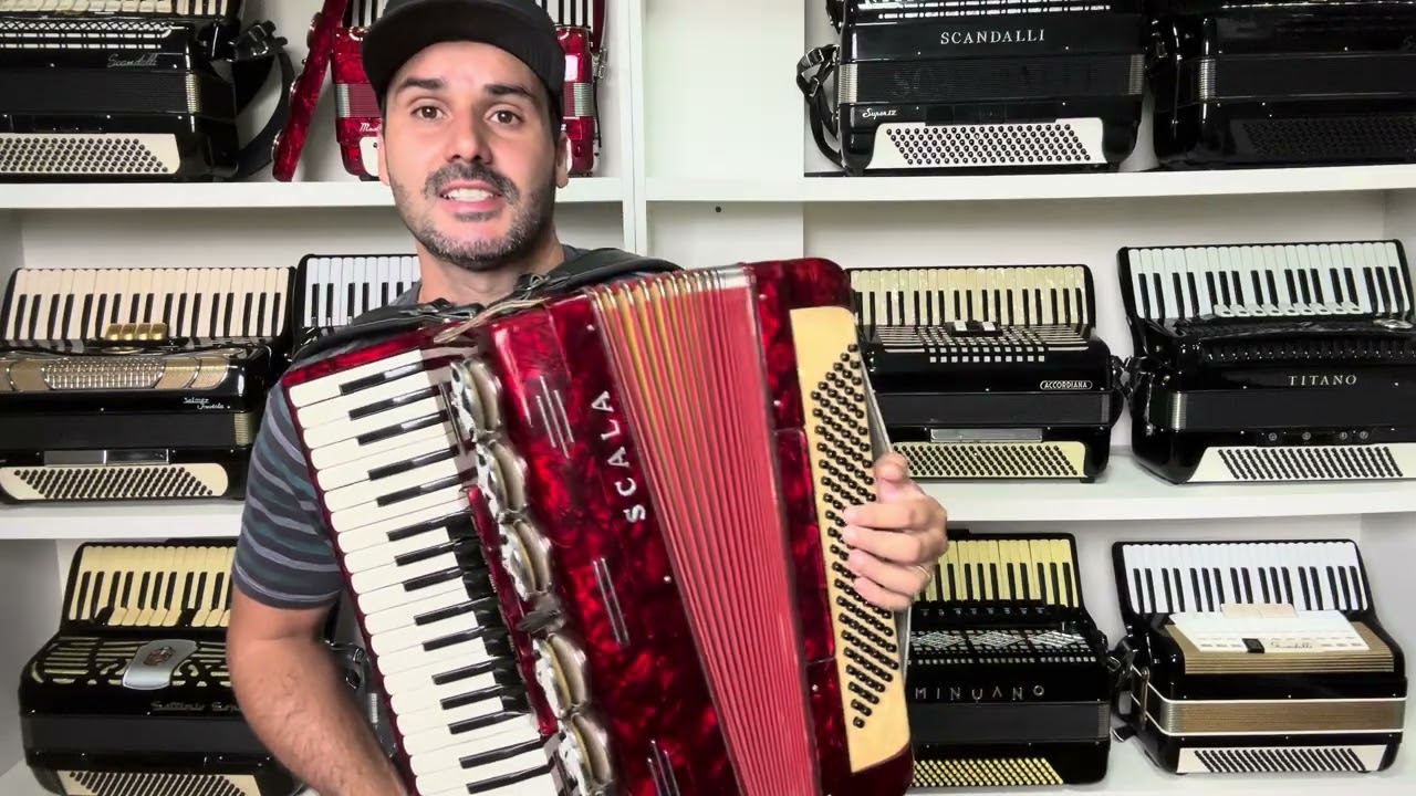  À venda Acordeon SCALA🇧🇷whatsApp 📲55 9 9697 4801. 