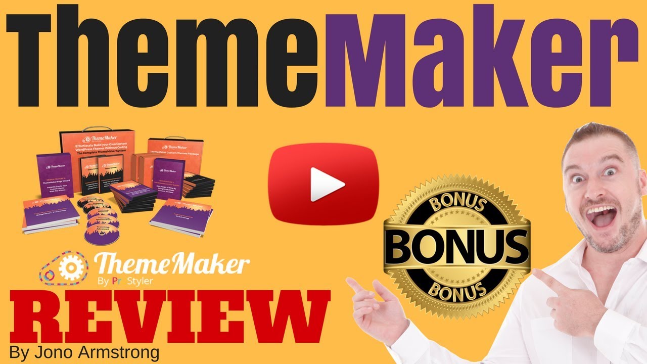 Theme Maker Review, ⚠️WARNING⚠️ DON'T BUY THEME MAKER WITHOUT MY 👷CUSTOM👷 BONUSES!!