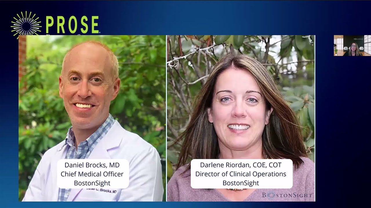 PROSE Patient Webinar | April 30, 2025 | BostonSight