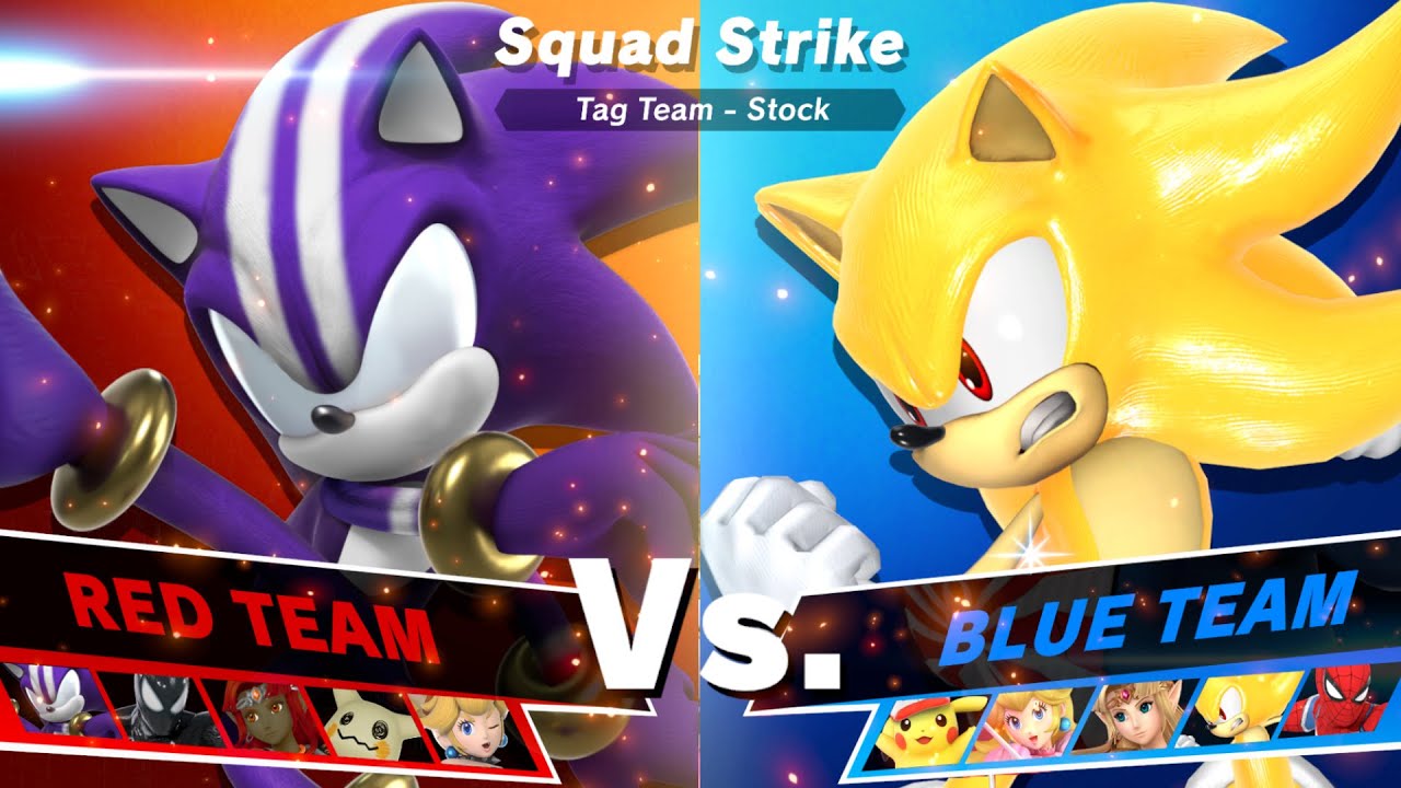Team Halloween vs Team Gamers (2024) Round 3 - SSBU Squad Strike Quickie