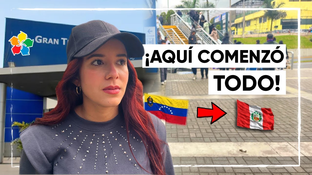EN ESTE LUGAR INICIÓ NUESTRA VIDA EN PERÚ  - GRAN TERMINAL TERRESTRE PLAZA NORTE
