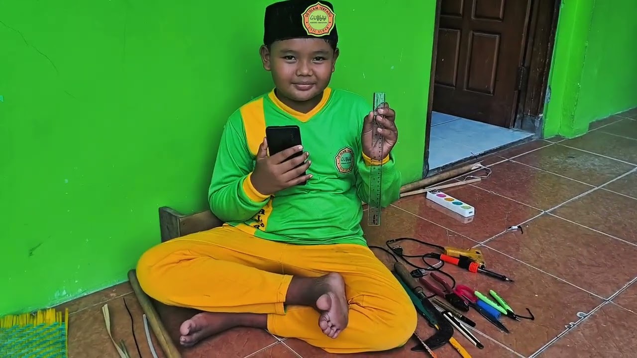 Tutorial Persiapan lomba kriya kec. Parang SDIT ULIL ALBAB 