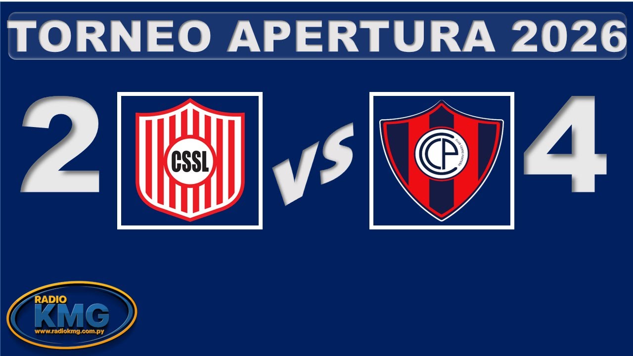 SAN LORENZO VS CERRO PORTEÑO// TORNEO APERTURA PY. 2025// FECHA 2 DE 22