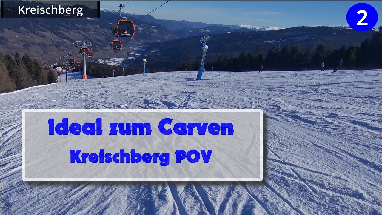 Kreischberg Piste 2 (Blau) 🎿 Extrem breit & ideal zum Carven | POV