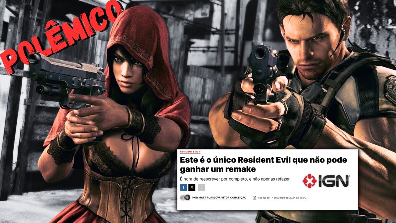Resident Evil 5: O Jogo Mais Pol&ecirc;mico da Franquia?