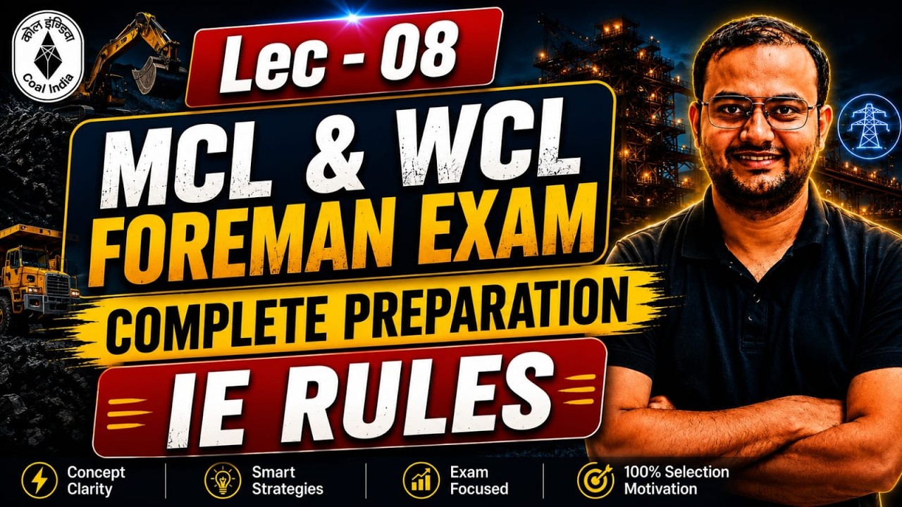 Indian Electricity Rules (IE Rules) | WCL & MCL Complete Preparation | EE MentorX | Ravendra Sir