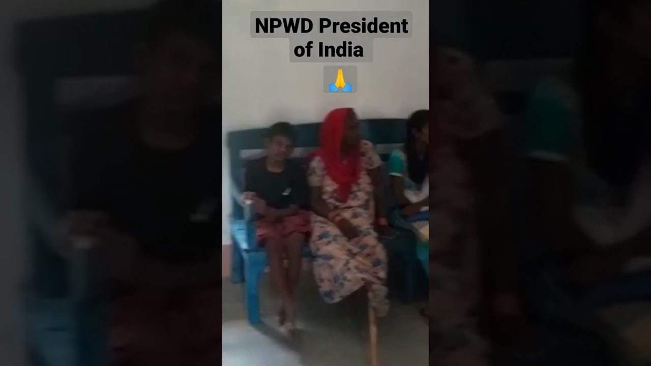 Unique Disability ID Applied by NPWD President of India. 🙏🙏