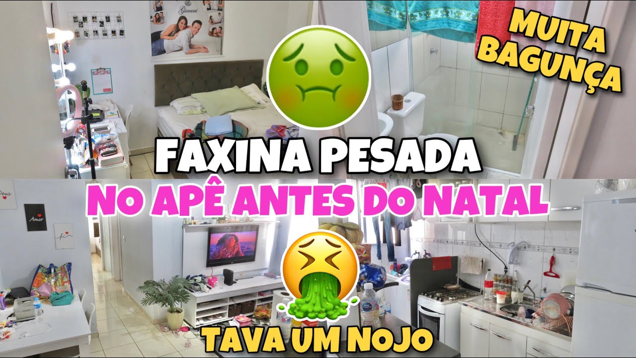 VLOG: FAXINA PESADA NO APÊ ANTES DO NATAL / MUITA BAGUNÇA / TAVA UM NOJO | Jana Munari