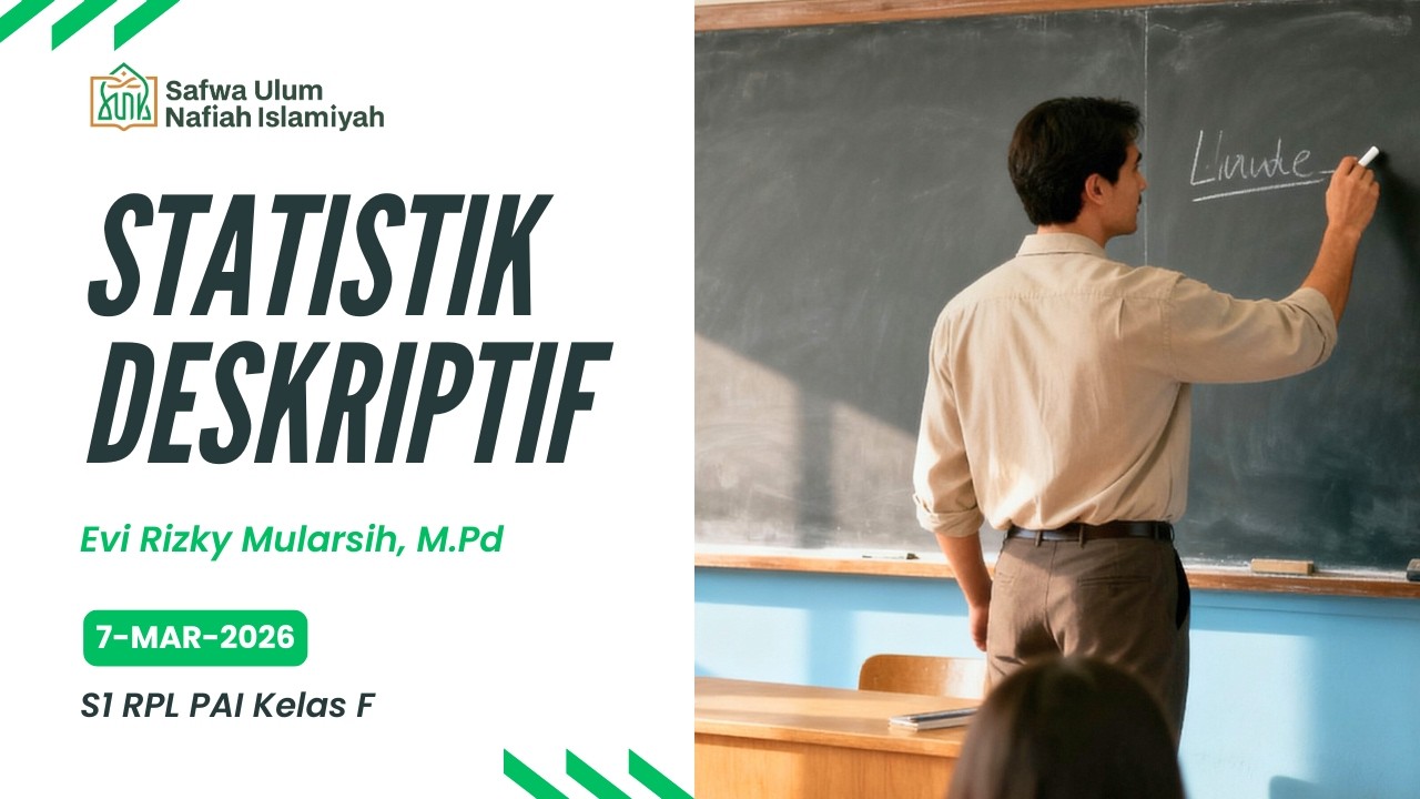 F5-Statistik Deskriptif-Evi Rizky Mularsih, M.Pd