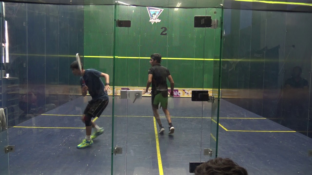 SQUASH DELTA 61018 PERUCCI VS ALEX REYES 2 SET