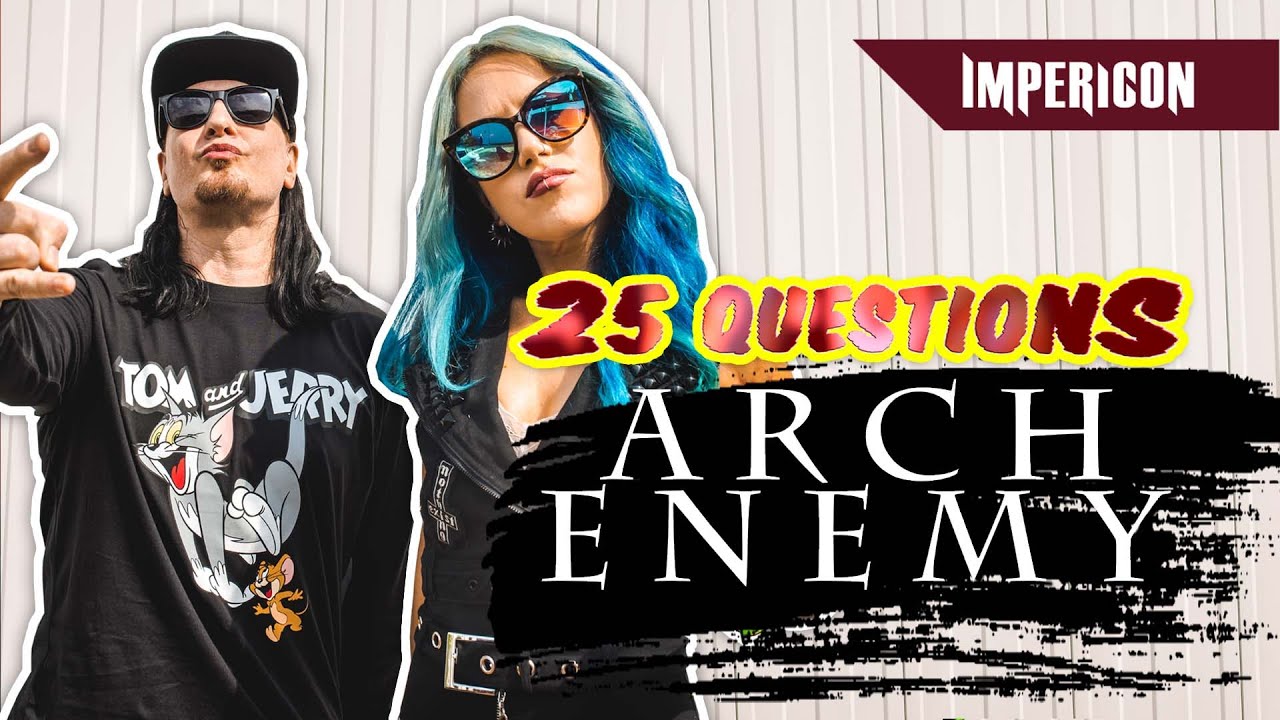Alissa White-Gluz & Michael Amott from Arch Enemy | 25 Questions