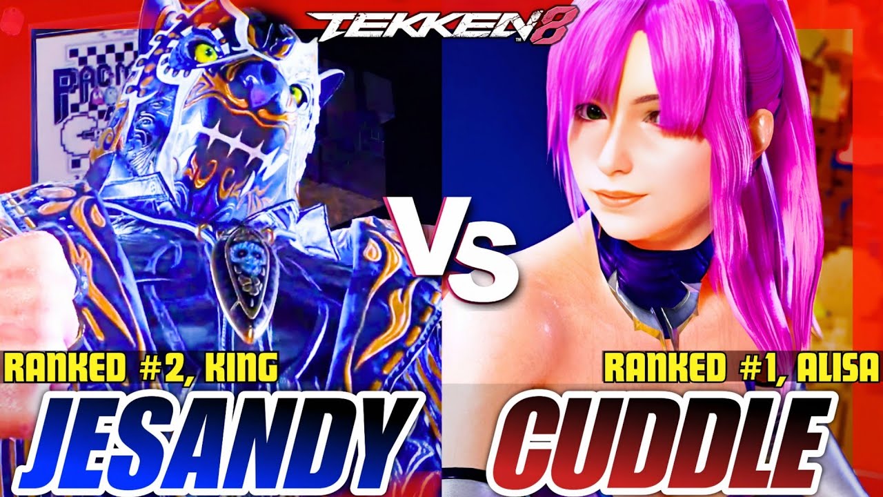 Tekken 8 | Jesandy (King) vs Cuddle Core (Alisa) | High Level Ranked Match Replay