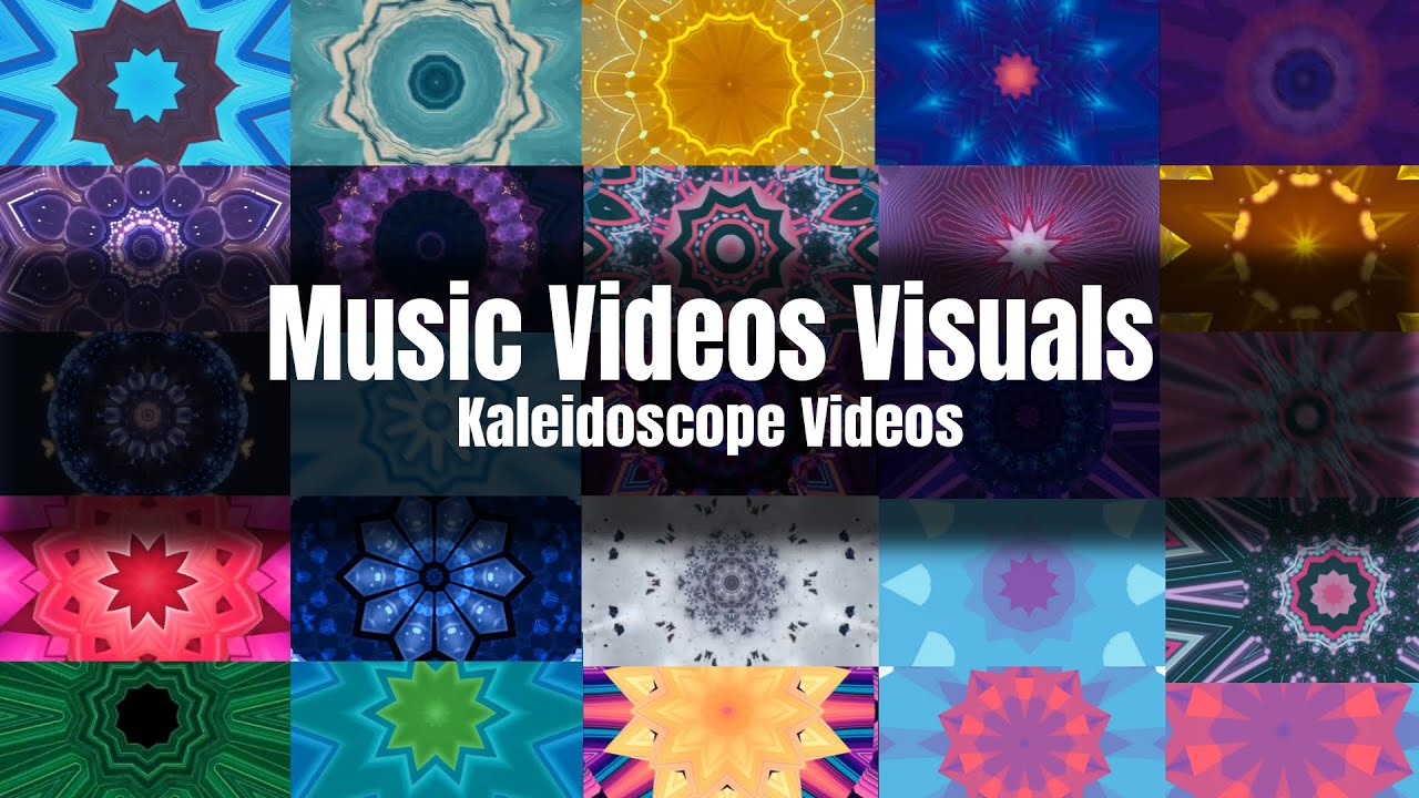 Music Videos Visuals, Kaleidoscope Videos Free Download