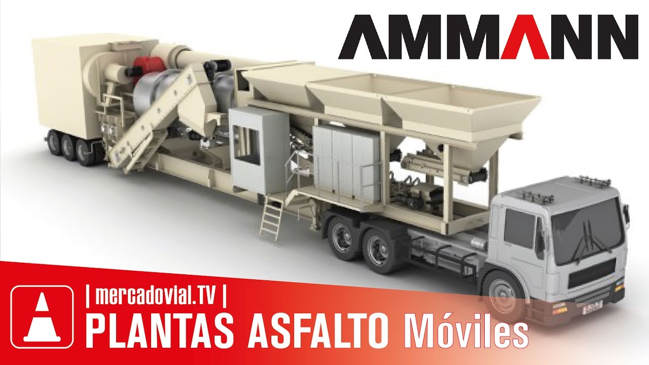 PLANTAS ASFALTO MÓVILES AMMANN & Compactadores | PERGOL URUGUAY