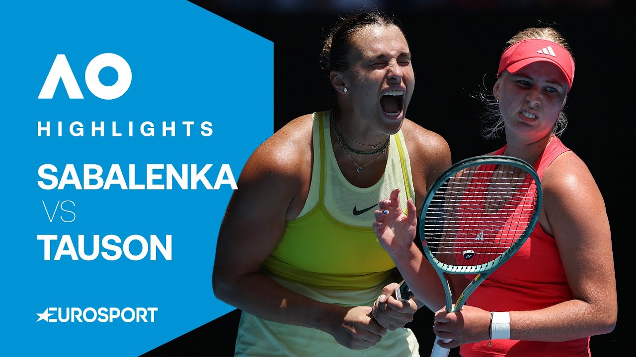 Aryna Sabalenka vs Clara Tauson | Round Three | Australian Open 2025 Extended Highlights 🇦🇺