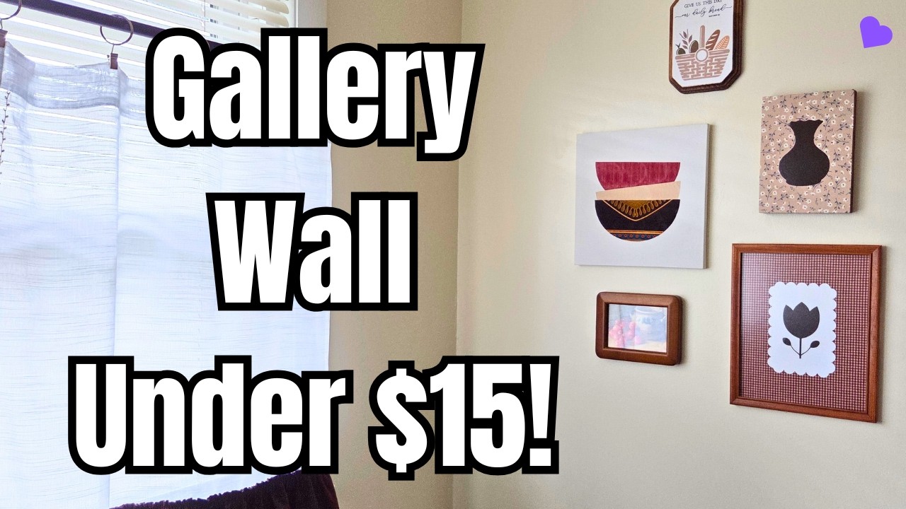 Budget Gallery Wall Art! Cricut Ideas For Unique Diy Home Decor