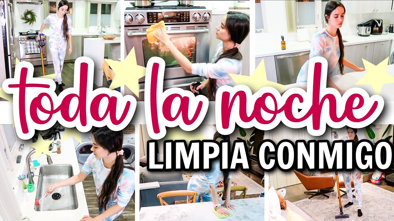 MOTIVACIÓN PARA LIMPIAR TODA LA NOCHE! LIMPIA CONMIGO! | RUTINA DE LIMPIEZA | ALEJANDRA C MALDONADO