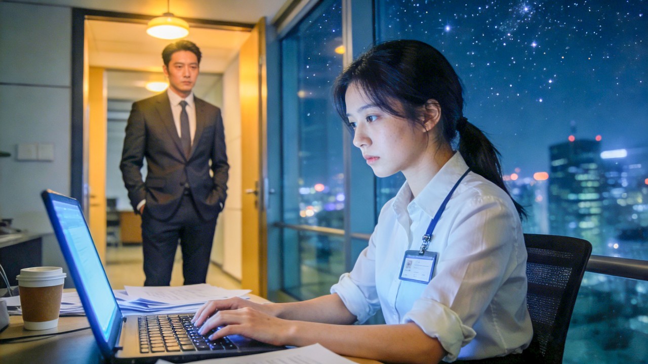 CEO ratus miliar tolak 100 gadis kaya, jatuh cinta intern kerja larut malam!