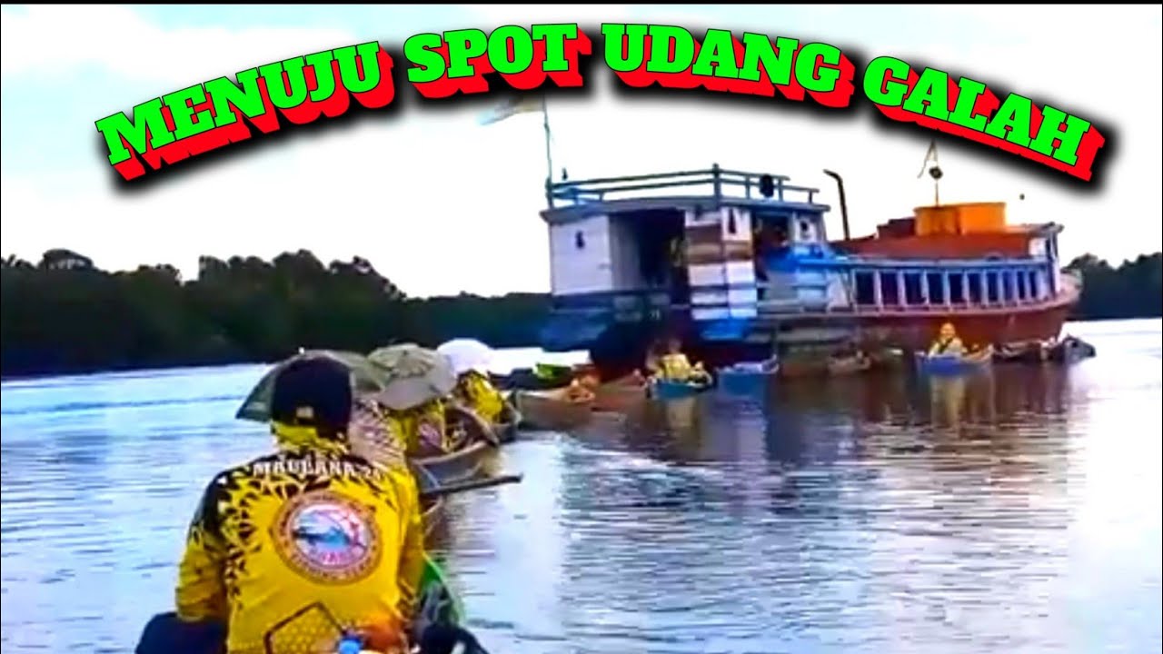 Iringan pemburu udang galah