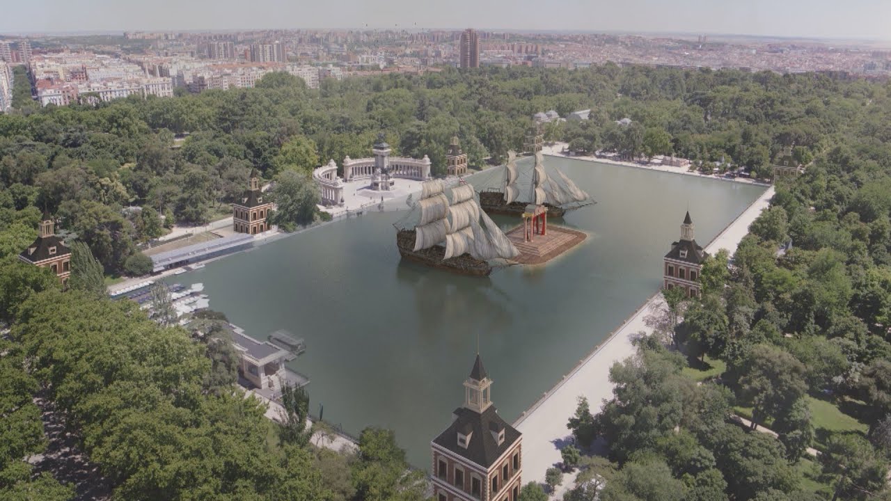 ¡Batallas navales en el Parque de El Retiro!