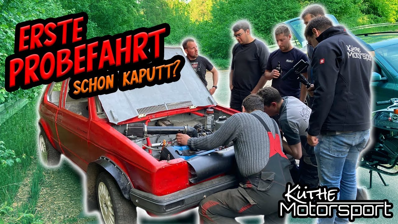 Erste TESTFAHRT und schon KAPUTT? | Probe für den roten 1er | Autocross | Küthe Motorsport