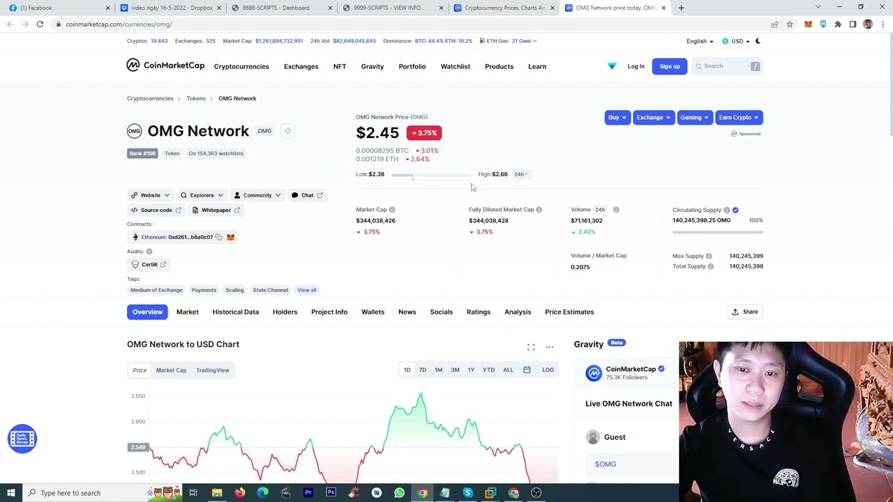 Top Coin :  OMG Rank  103  Coin marketcap | Trade coin 2022