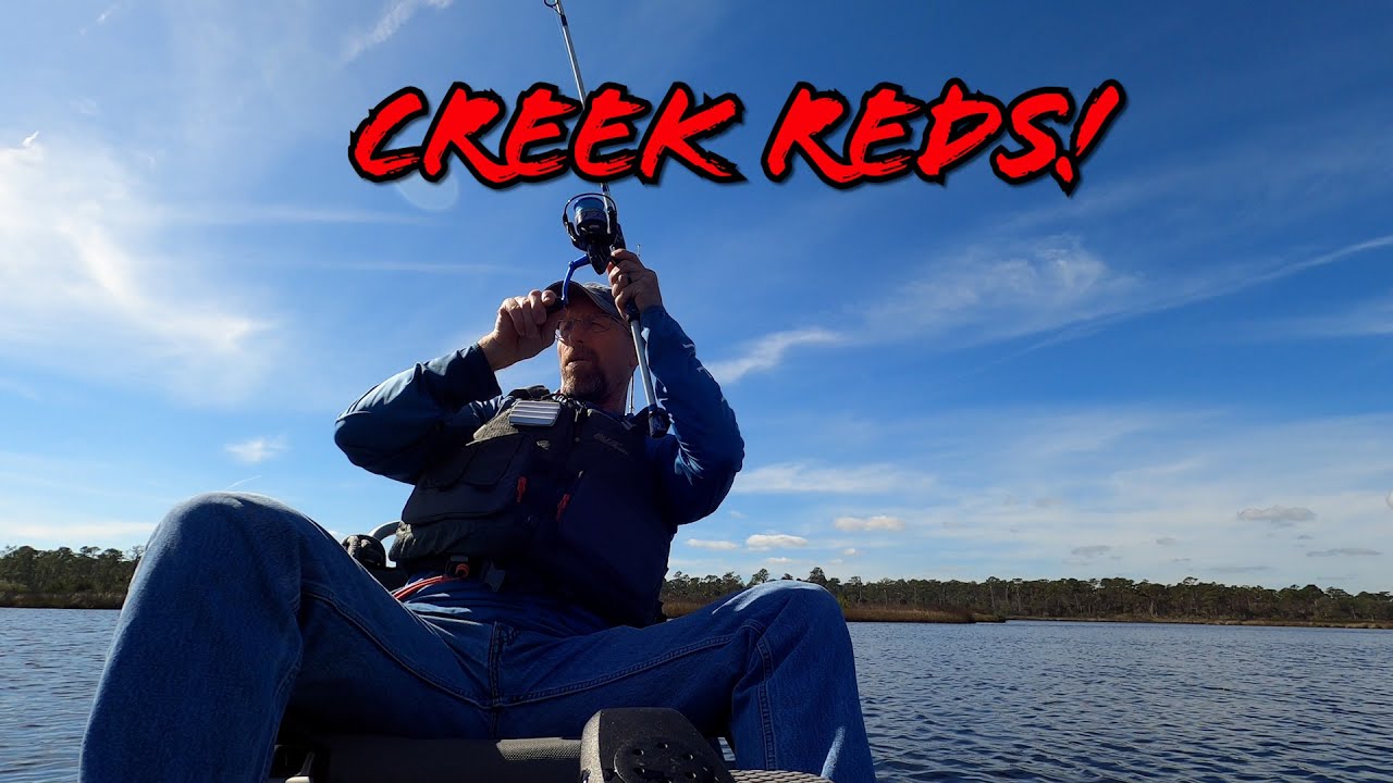SALTWATER FISHING ST. AUGUSTINE  - Kayak Fishing (Redfish)