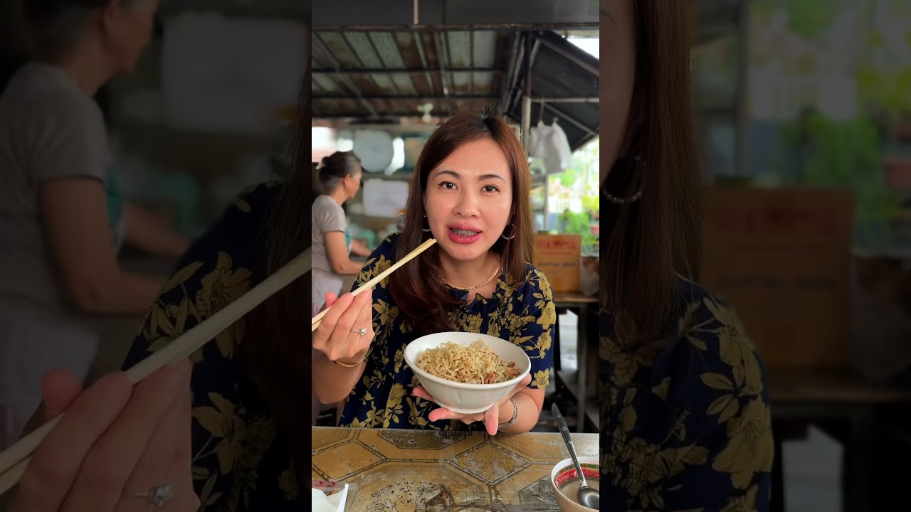 Bakmi masa kecil tanpa plang nama