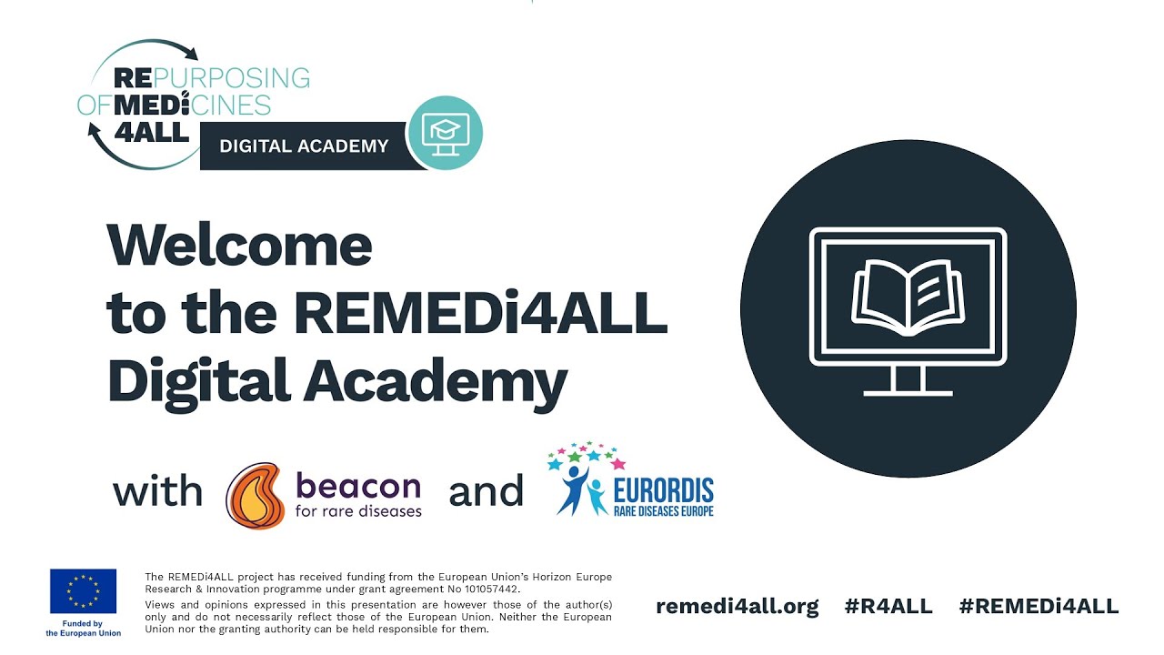 Webinar: Welcome to the REMEDi4ALL Digital Academy